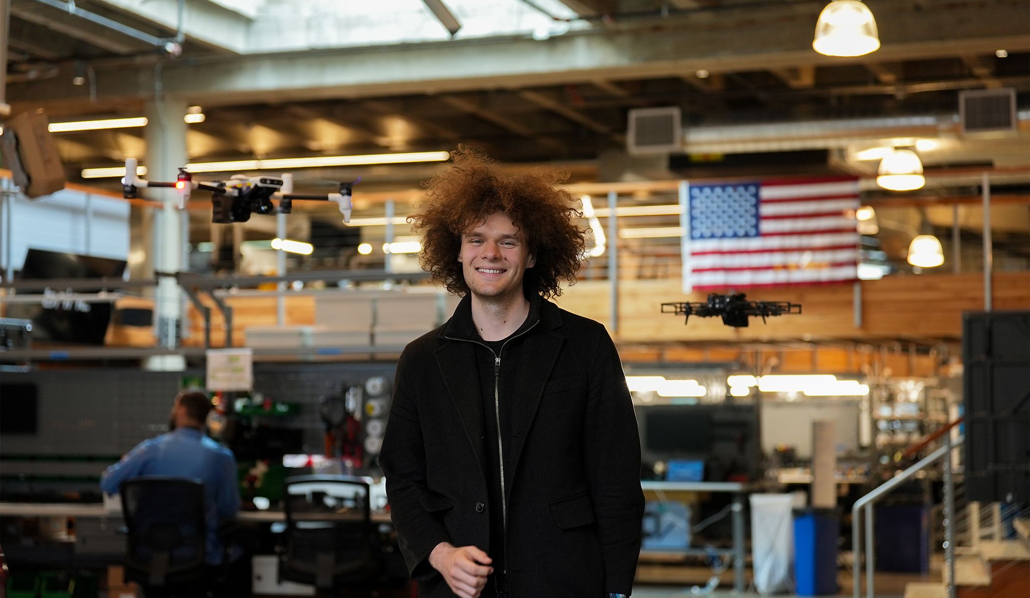 Blake Resnick with Drones - Brinc